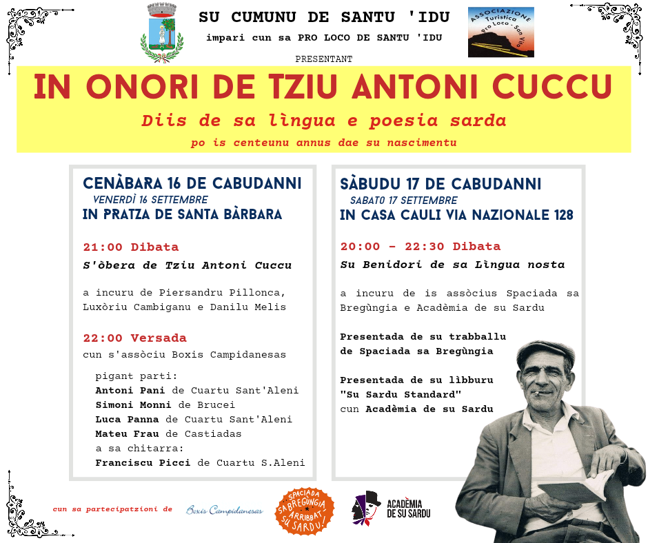 In onore di "Tziu Antoni CUCCU"