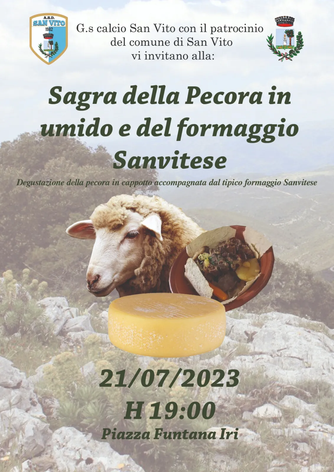 Sagra della pecora in umido e del formaggio sanvitese