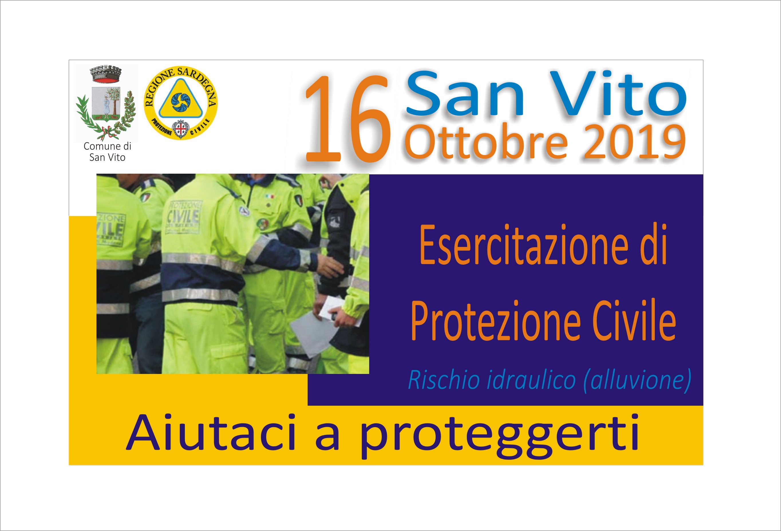 Esercitazione Protezione Civile - Rischio Alluvione