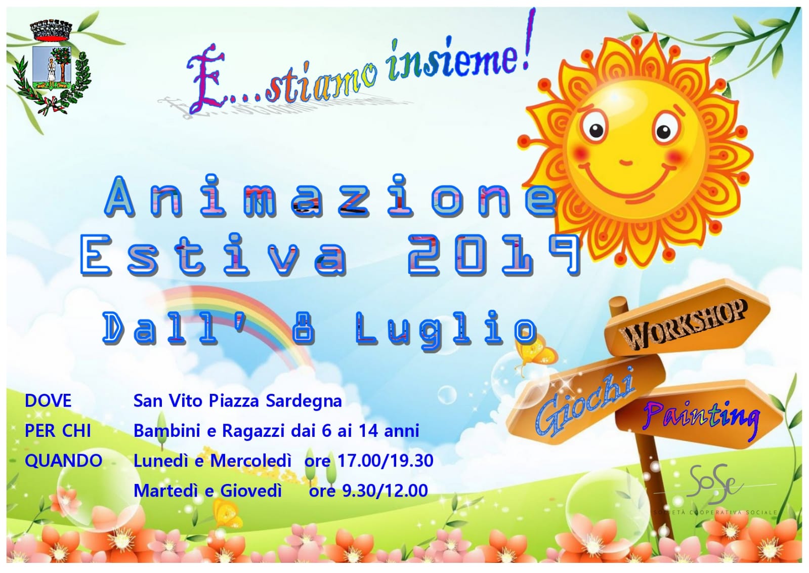 Animazione estiva 2019
